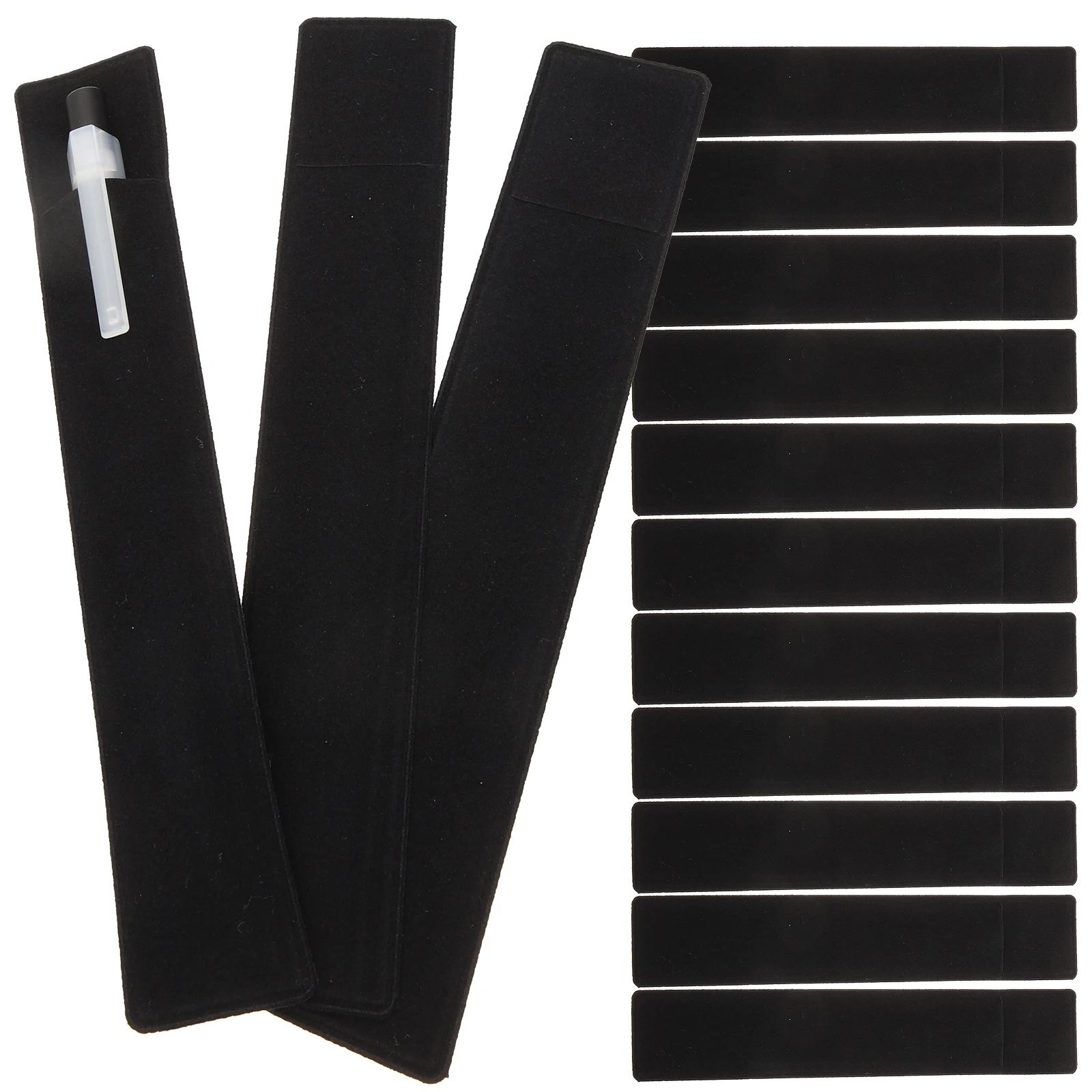 

30 Pcs Thickened Pen Bag Package Bags Sleeves for Packaging Holder Pencil Pouch Flannel Valentine Wrapping