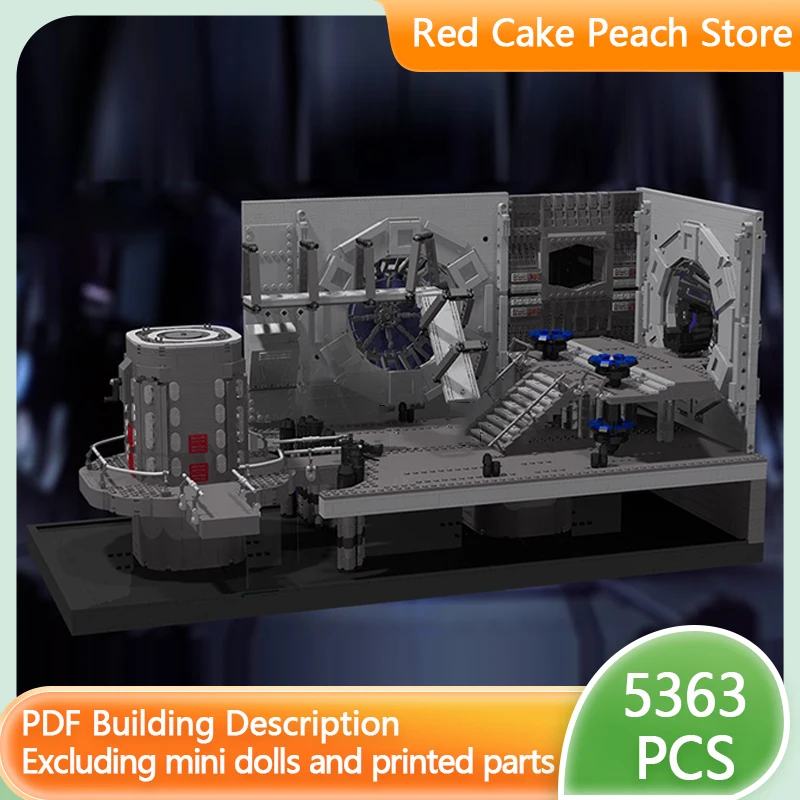 Star Movies Model MOC Building Brick Military Base Combat Booth Modular Technology Gift Holiday Assemble Children Toy Suit