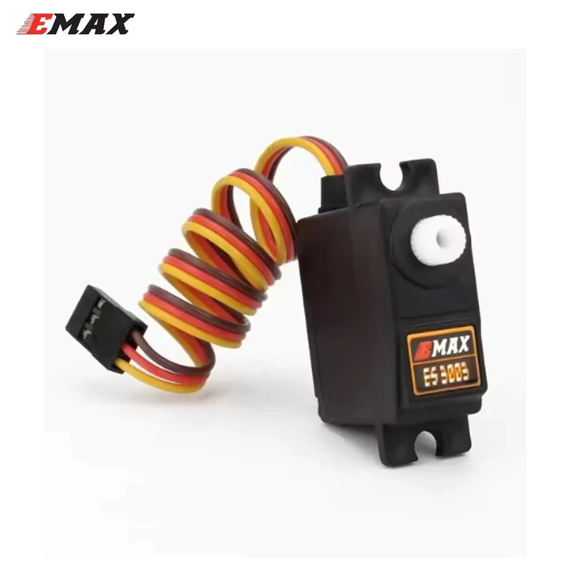 EMAX ES3003 Servo analógico de plástico 17,5g Servo impermeable con engranajes para RC coche helicóptero barco avión Accesorios