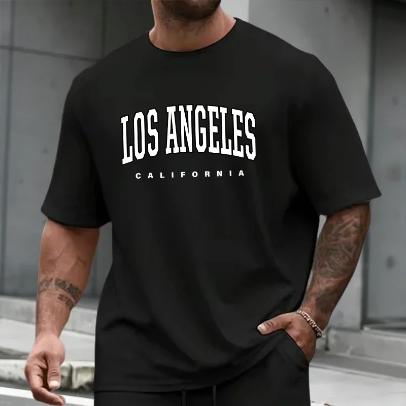 Men's Tracksuit Short Sleeve Top and Knee Length Shorts 2026 Summer Daily Casual Fashion T-shirt Outfits Home Outdoor Sportswear view 6