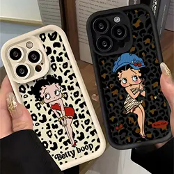 Sexy Betty Phone Case for IPhone 16 15 14 13 12 11 Pro Max Mini XR XS X 7 8 Plus Soft TPU Back Cover