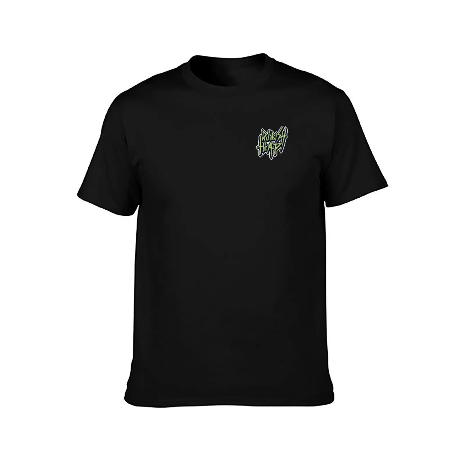 Rubbish Heap motif T-Shirt Simple Casual Short Sleeve Tee T-Shirt