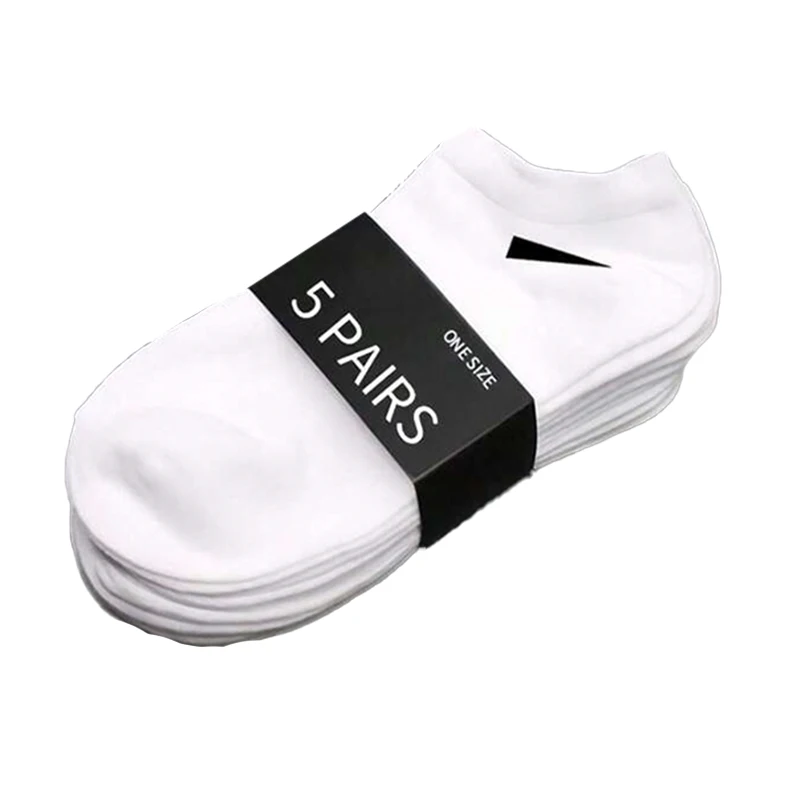 5/10/20/30 paar unisex casual effen kleur bootsokken dun ademend comfortabel anti geur zweetabsorberende enkelsokken voor mannen vrouwen