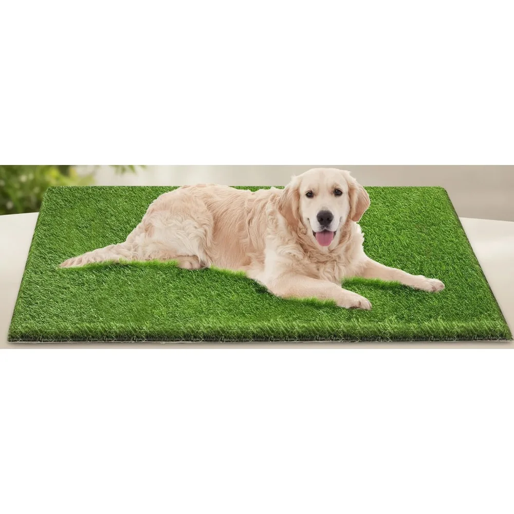

Professional Dog Potty Training Grass Mat 26x51 Inch Indoor Outdoor Pet Turf with Drainage Holes