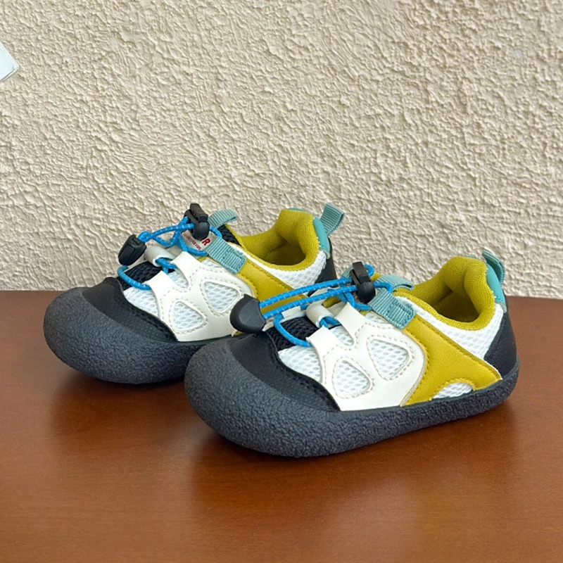 Chaussures de course en maille respirante pour garçons et filles, baskets de tennis pour enfants, chaussures de marche légères pour tout-petits, unisexe, marque Pacth