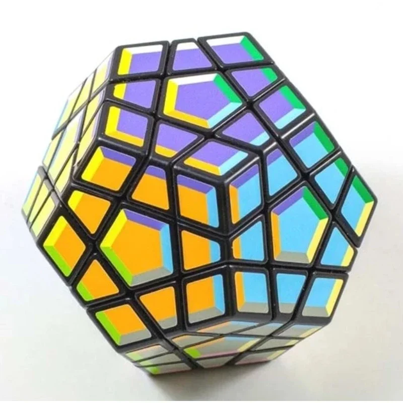 New 3x3 Megaminx Cube Calvin\'s Puzzle Super 5x5 Megaminx Black Body Gigaminx Black 5x5 Magic Cube Children\'s Educational Toy