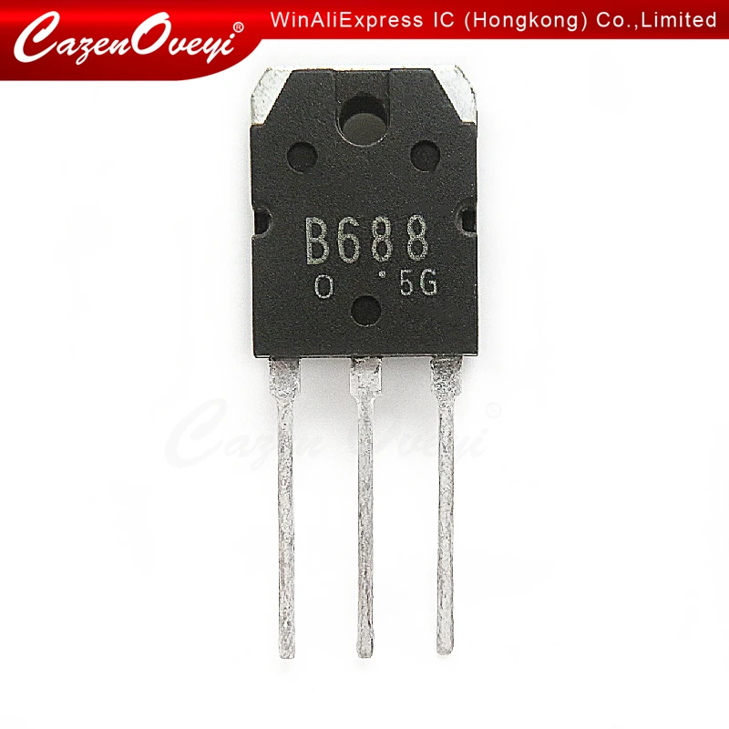 4pcs/lot =2pairs 2SB688 2SD718 ( 2pcs B688 + 2pcs D718 ) TO-3P In Stock