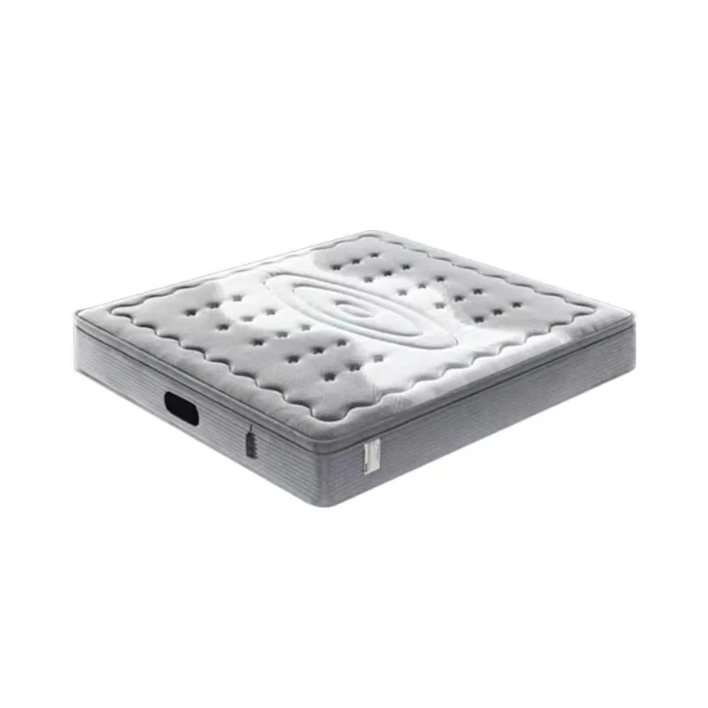 Bamboo Charcoal Oxygen Sleeping Independent Pocket Spring Mattress with 25cm Thickness Medium Firmness Cotton Cover