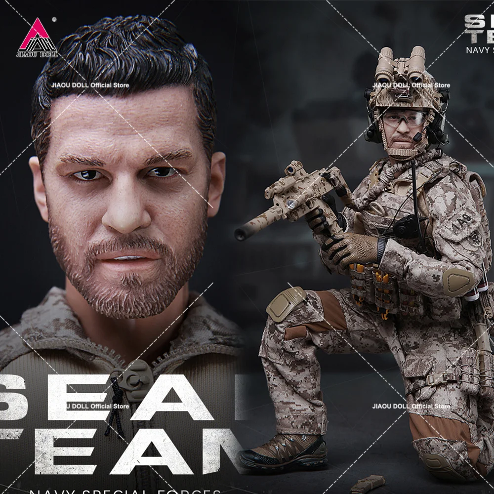 

MINITIMES M012 1/6 US SEAL Team Navy Special Forces Soldier Action Figure Full Set 12'' Male Figurine Doll Model Collectible Toy