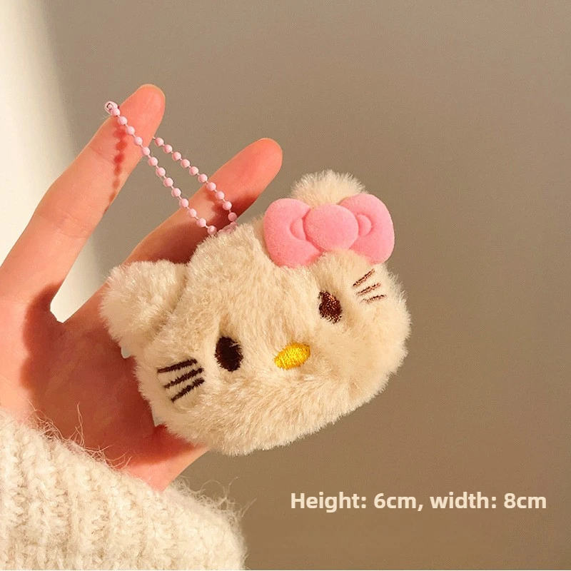

HelloKitty маленькая плюшевая кукла брелок Kawaii Kitty Cat кулон DIY рюкзак сумка кулон милые аксессуары украшение подарок