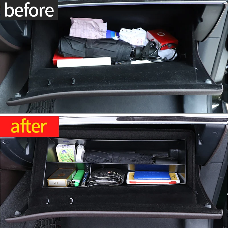 Glove box storage box for Mercedes gle w167 C167 new cover supplies gls x167 2020 gle 350/amg 450 500e 53 interior accessories