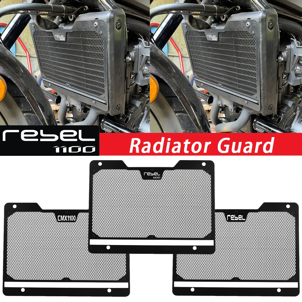 

2026 2027 FOR HONDA REBEL1100 CMX cmx 1100 2021 2022 2023 2024 2025 Motorcycle Radiator Guard Protector Grille Cover Accessories