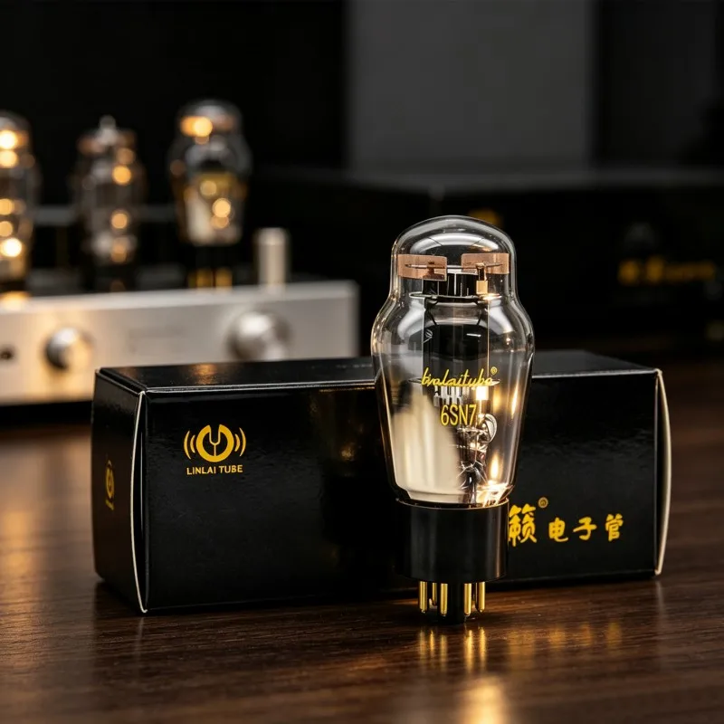 LINLAI 6SN7 Vakuumröhre, Ersatz für 5692 VT231 CV181 6F8G 6N8P 6H8C 6SN7GT für Hi-Fi-Audioverstärker & DIY-Matching – Detail 2