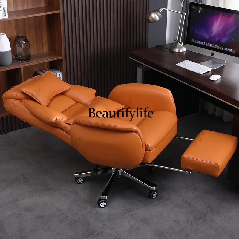 M02 TTT Executive Leg Rest Chair Modern Luxury Extension Relaxing Portable Chair Wheel Comfortable Executive Sillas De Oficina