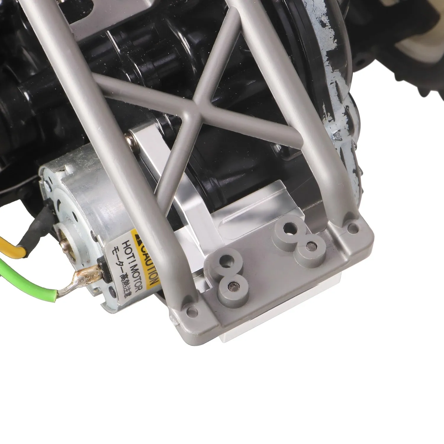 

Aluminum CNC Rear Frame Bracket for Tamiya 1/10 Scale Fighter NXGEN DT04 58741 RC Car Option part