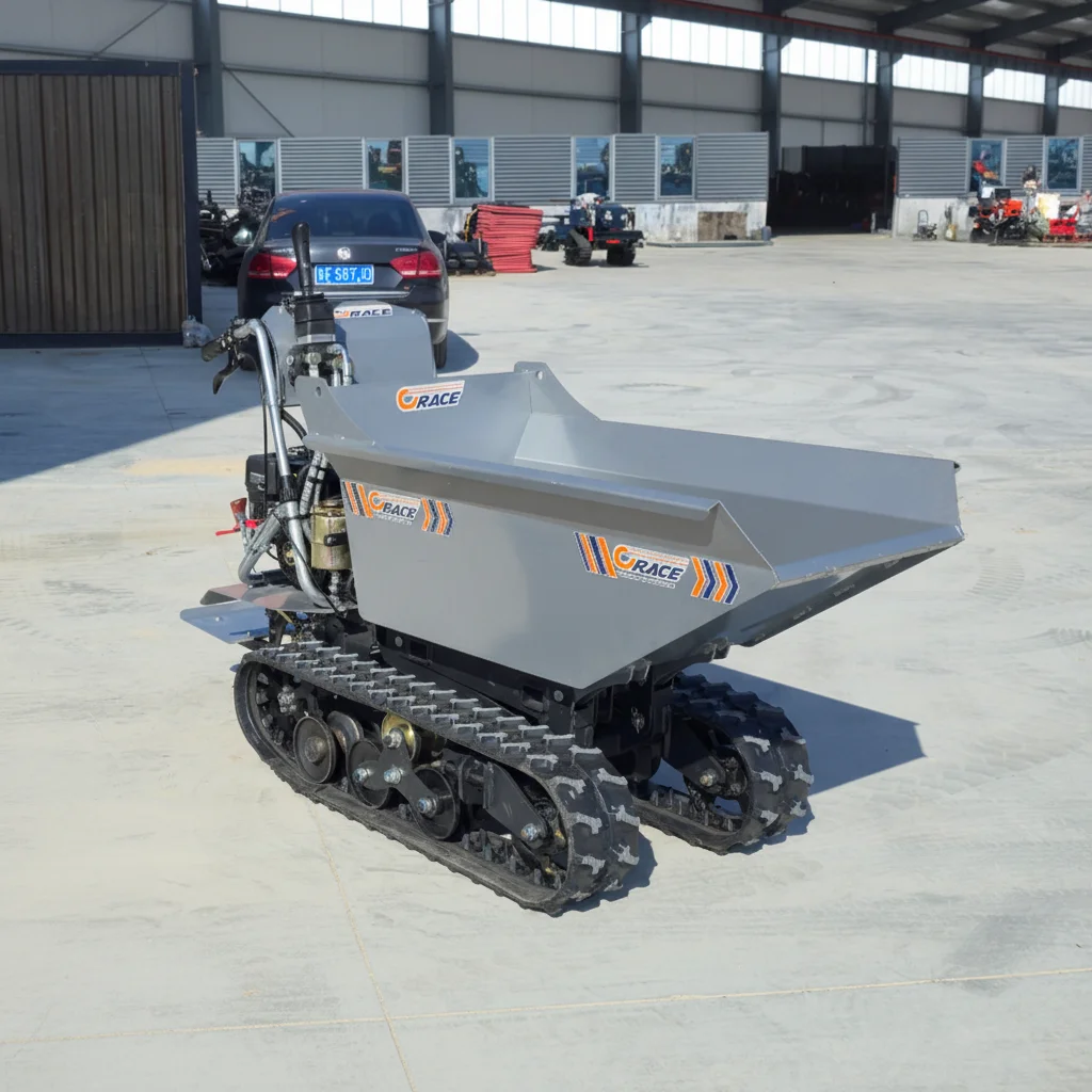 Customize Remote Control Mini Track Dumper 500kg Durable Crawler Tipper
