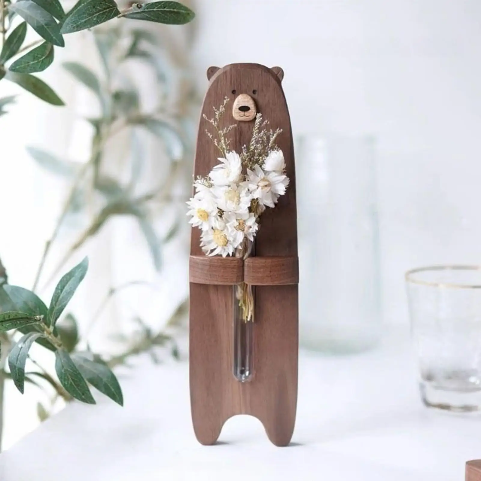 Plant Propagation Station Wall Planter Propagation Test Tube Vase Hydroponic Test Tube Home Decoration For Indoor Spaces Cafe