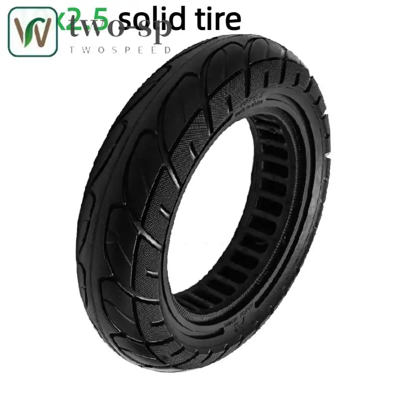 

10x2.5 Off-Road Solid Puncture Proof Tire For KUGOO M4/M4 Pro Electric Scooter Anti-puncture Tubeless Tyres Tires Parts