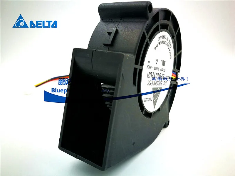 Original Super Violento Turbina Exaustor, 9.7cm, 12V, 6A, Ventilador de Refrigeração, 9733