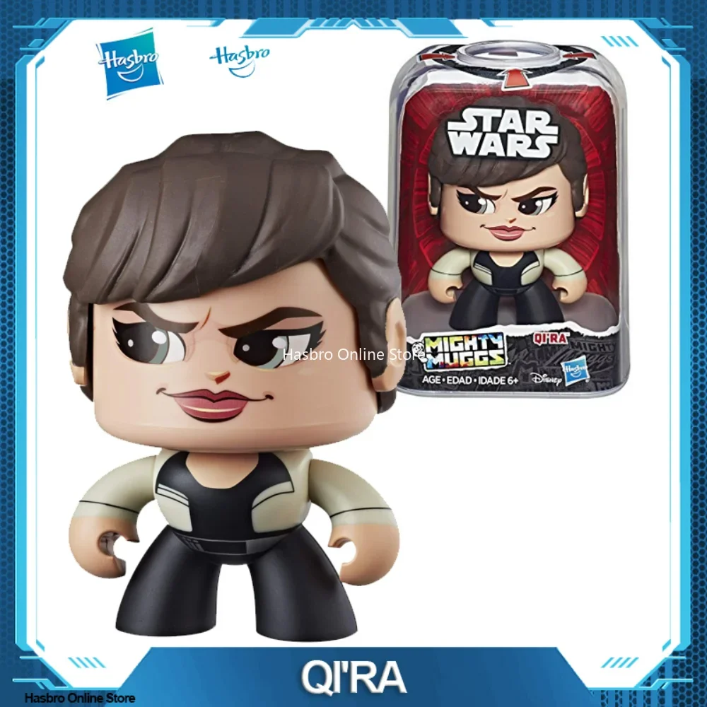 Hasbro Star Wars Mighty Muggs QI'RA Face Changing Doll Action Figure Toys for Children Birthday Gift E2182