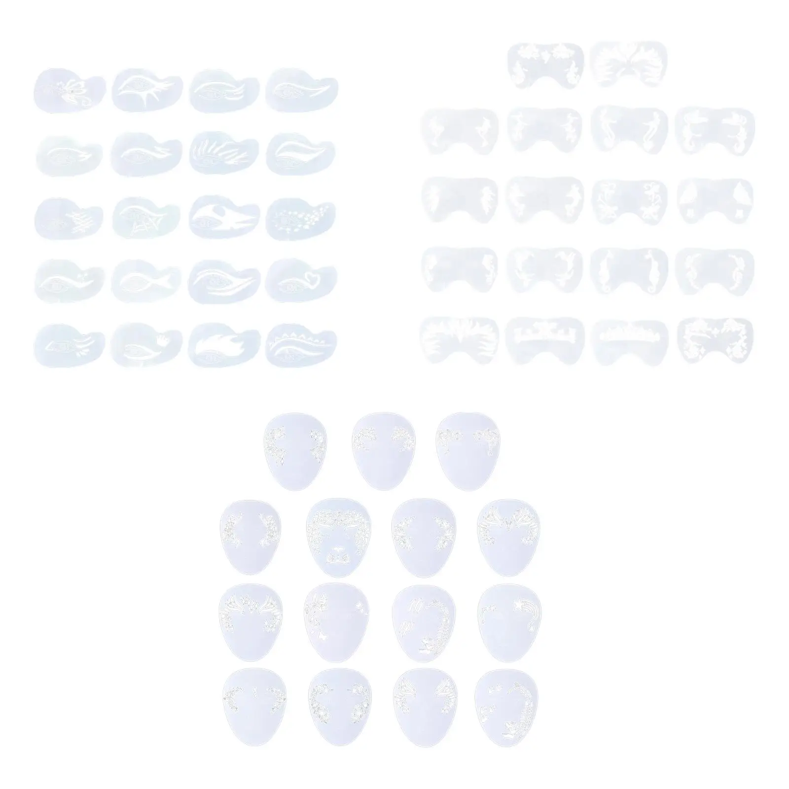 

Face Painting Stencil Kit Makeup Art Painting for Girls and Boys Lightweight