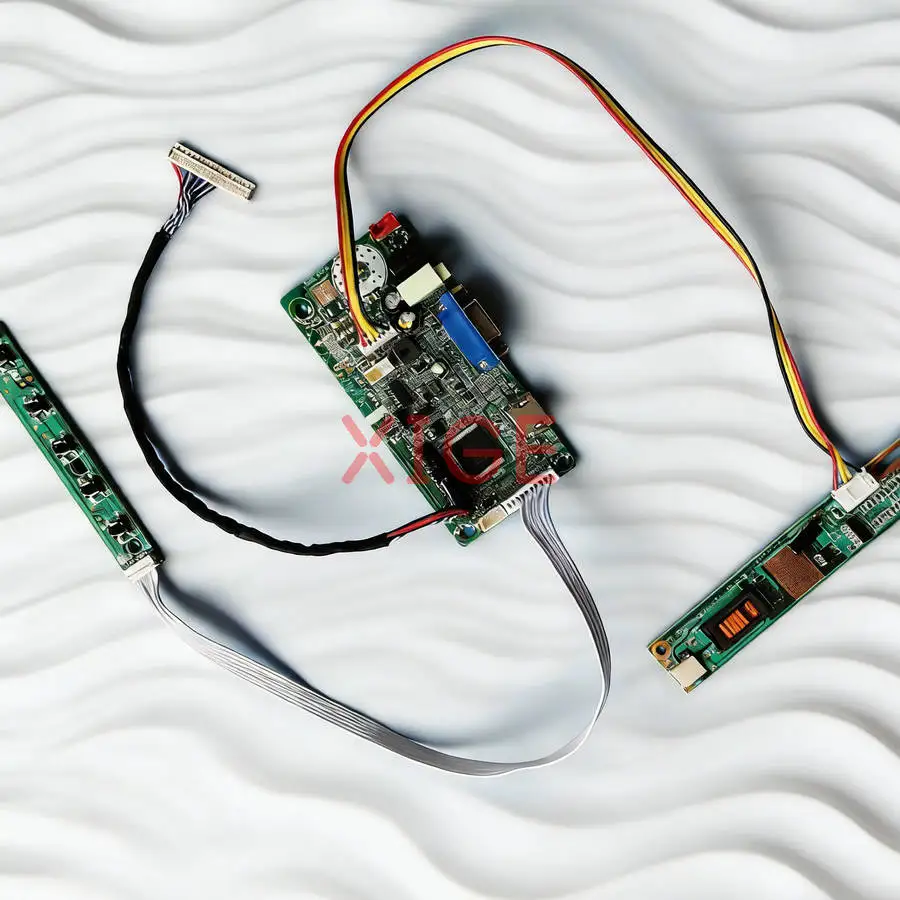 

For QD15XL04 QD15XL06 QD15XL01 QD15XL09 LCD Monitor Controller Drive Board DIY Kit 1024*768 1-CCFL HDMI+VGA LVDS 30-Pin 1024x768