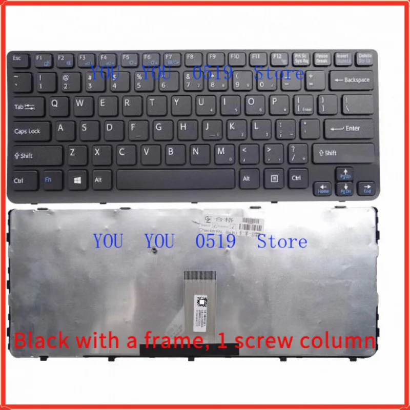 Teclado para SONY SVE14A SVE14 SVE1413 SVE14A16EC SVE1412S7C