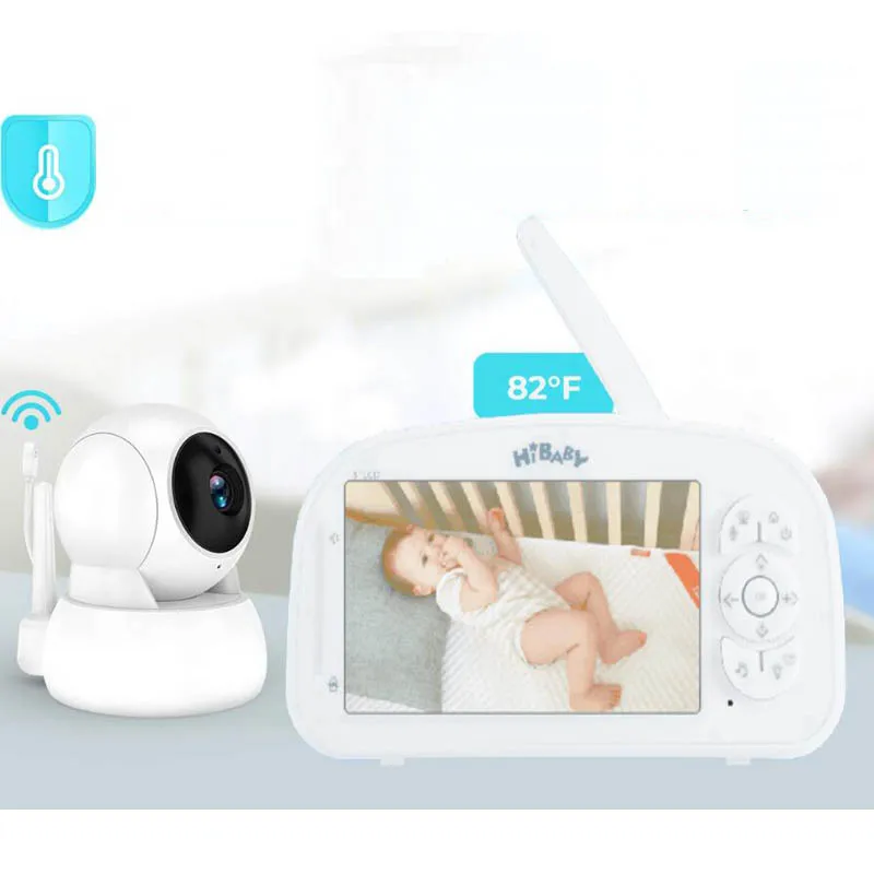 1080P HD 5200mAh 2 Way Audio Temperature ing Lullabies 5