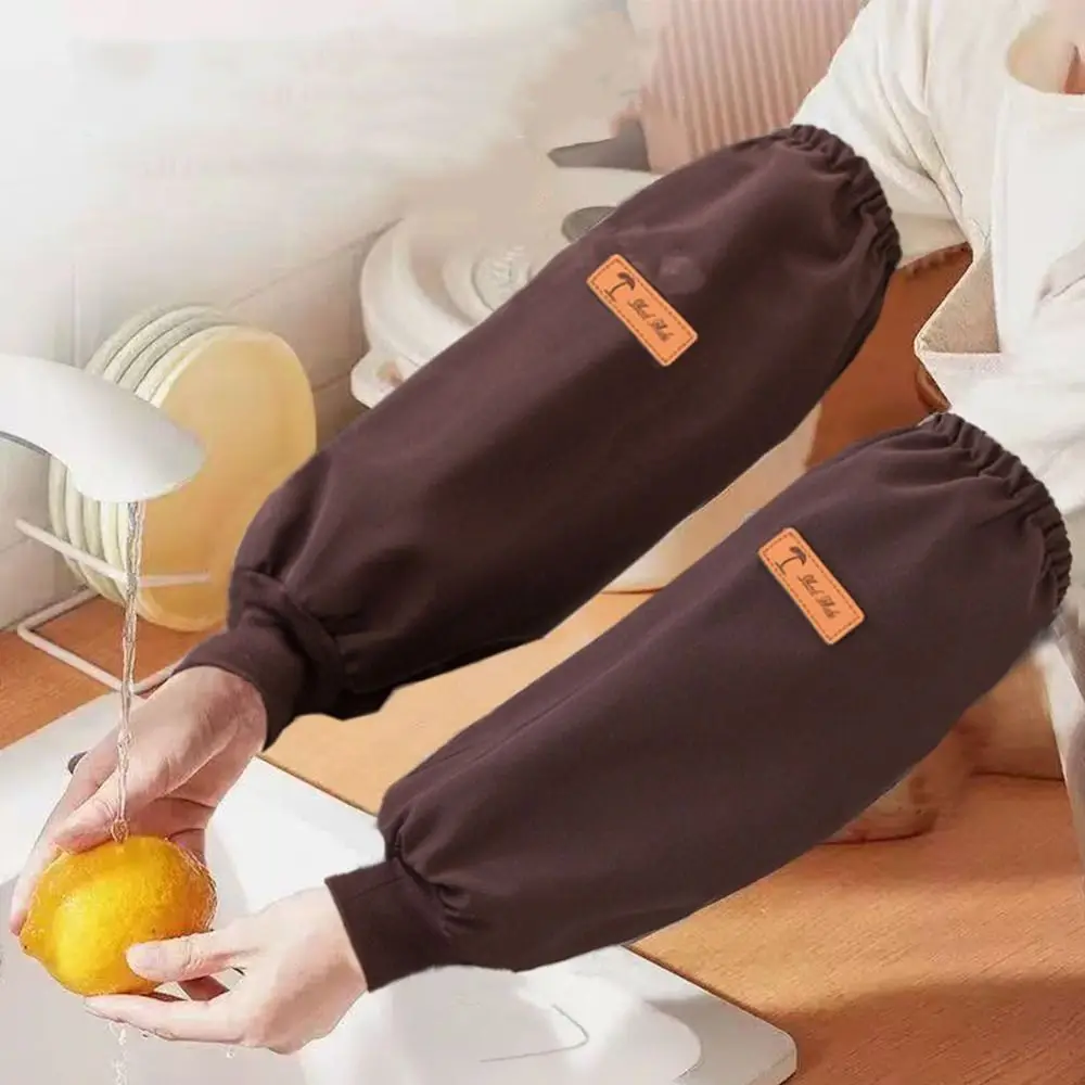 

Sleeve Cover Thickened Waterproof Oversleeves Oil-Resistant Elastic Band Arm Sleeves Stain-Proof Cleaning Sleeves Home Kitchen