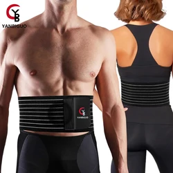 YANBIGUO Hernia Belt for Men&Women Pre Post-Surgery,Abdominal Binder Adjustable Truss Support with Compression Pad for Incisiona