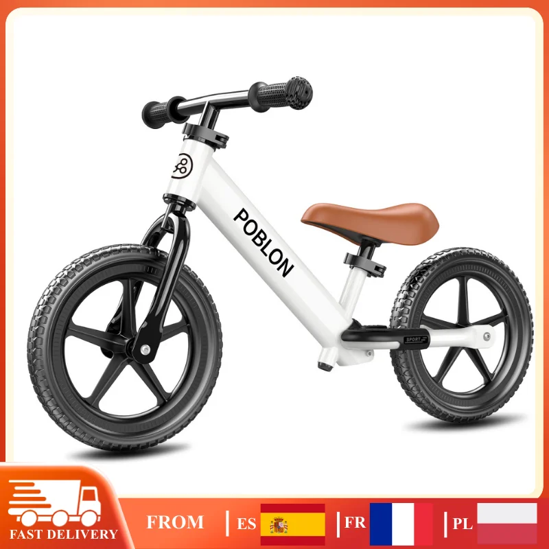 Bicicleta de equilibrio para niños pequeños | asiento de PU suave 🚲