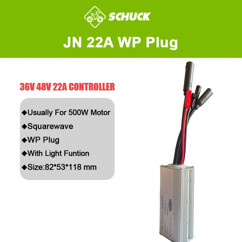 Jn Ebike Controller 36V 48V 15A 17A 22A 25A 30A 35A Controle Systeem Met 6 9 12 Mosfets voor Elektrische Scooter Conversie Onderdelen
