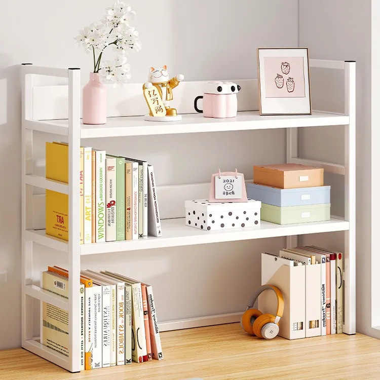 

Desktop bookshelf, desk shelf, student home desk storage rack, simple multi-layer small shelf, workstation storage rack
