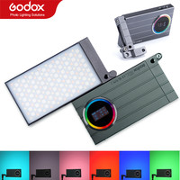 Godox M1 2500k-8500k Full Color RGB LED Light Pocket Aluminum Alloy LED Video Creative Light Multiple Special Effects Function