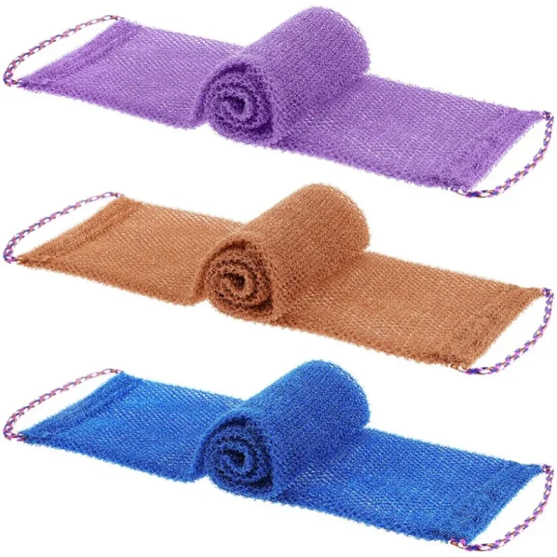 1Pcs African Net Sponge Exfoliating Body Net Scrubbing Wash Washcloth Bathing Sponge Shower Cleaning Tools Foaming Netting view 2
