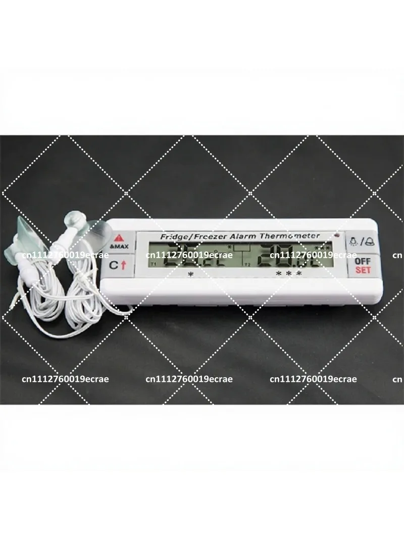 Refrigerator Freezer Alarm Thermometer Digital Temperature Monitor with Probe for HACCP Compliance