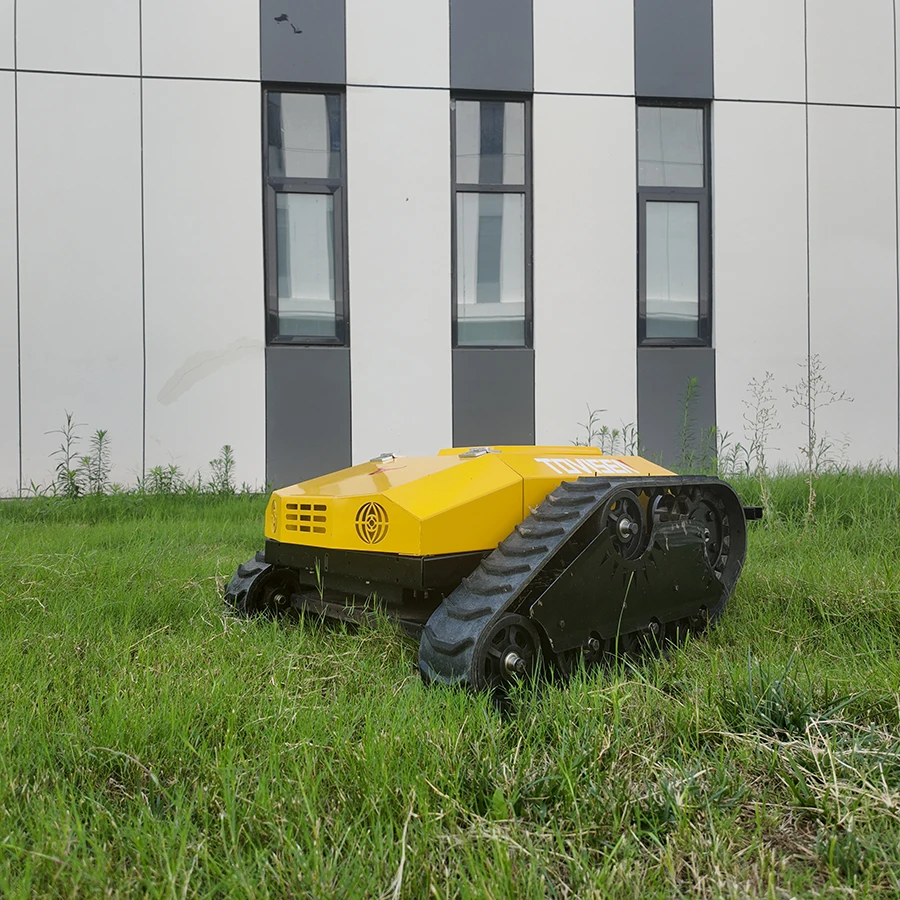 

Mowers Garden Lawn Farm Fully Automatic Remote Control Crawler Electric Lawn Mower Grass Shredder Intelligent Lawn Mower Robot