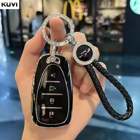 4 5 Buttons TPU Car Smart Key Case Cover Fob For Chevrolet 2017-2019 Chevy Malibu Camaro Cruze Traverse Sonic Volt Bolt Equinox