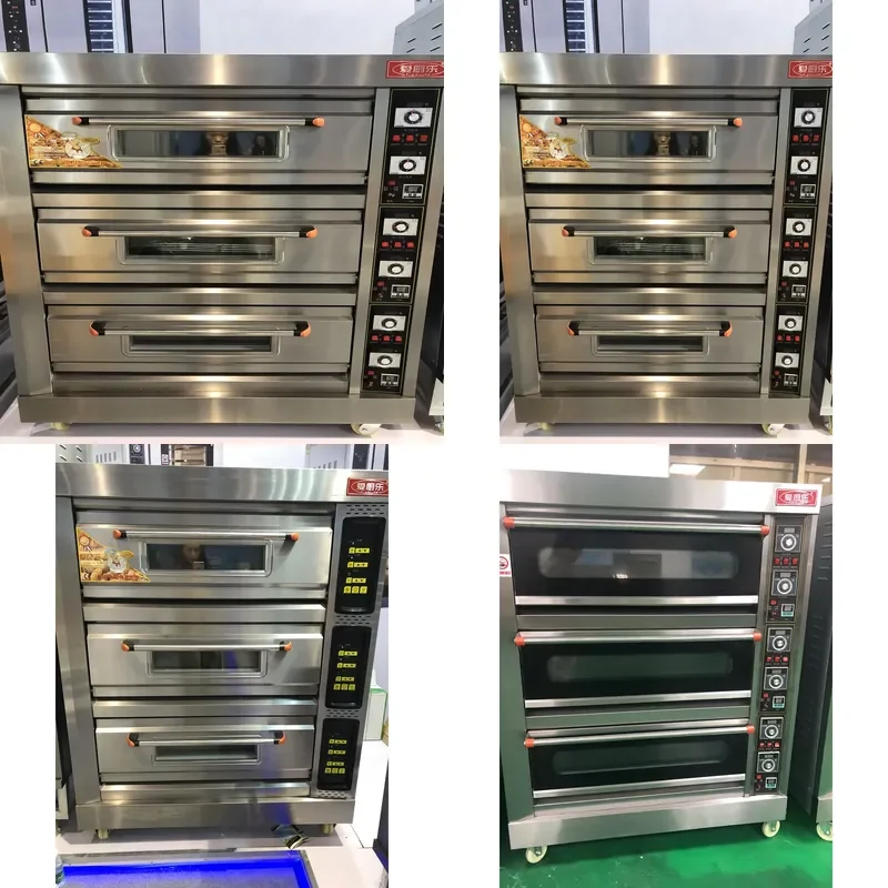 Industrial Baking Oven Commercial Electric Bread Pizza Cake Bakery Machine for Restaurant Kitchen Equipment