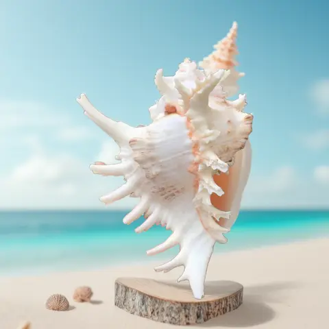Murex 라모수스 조개, 대형 천연 바다 조개껍데기, 진짜 거대한 바다 소라 장식, 조개껍질 디스플레이, 결혼식 장식에 완벽한 테이블