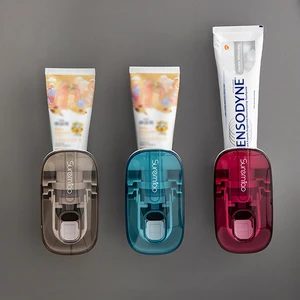 1 قطعة لا لكمة معجون الأسنان عصارة معجون الأسنان المثبتة على الحائط عصارة للأطفال الحمام معجون الأسنان مربع أفضل 6 آلات صنع عصير وعصائر للمبيعات - رقم 1