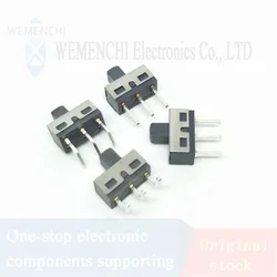 10PCS SS12D10 SS12D11 Toggle Switch 3Pins Straight Feet 1P2T Handle High 5mm Spacing Of 4.7mm 3A 250V SS12D10G5