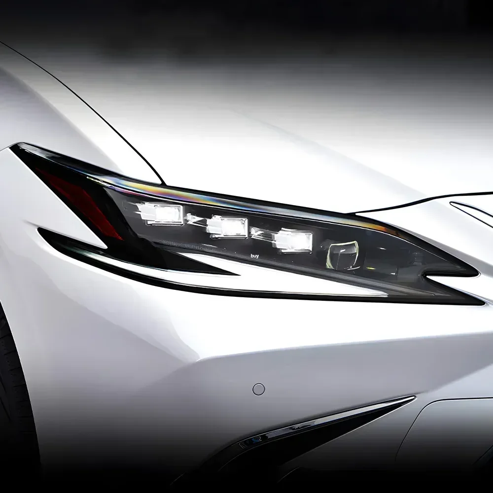 لكزس ES 200 260 300 2018-2023 مجموعة المصابيح الأمامية للسيارات ترقية عالية الجودة LED ديناميكية 3 عدسة العارض أداة الملحقات