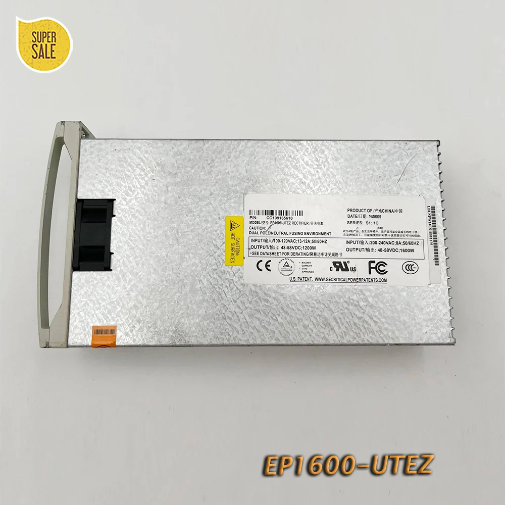 EP1600-UTEZ RECTIFIEER For GE Switching Power Supply 48-58VDC 1600W