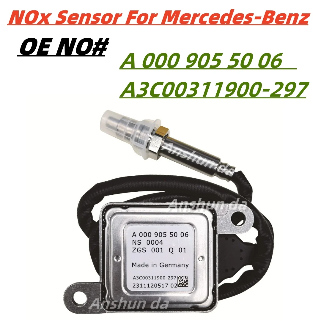 New A0009055006 0009055006 A3C00311900-297 NOX Sensor For Mercedes-Benz E350 E400 CGI 4Matic 2012 2013 2014 2015-16