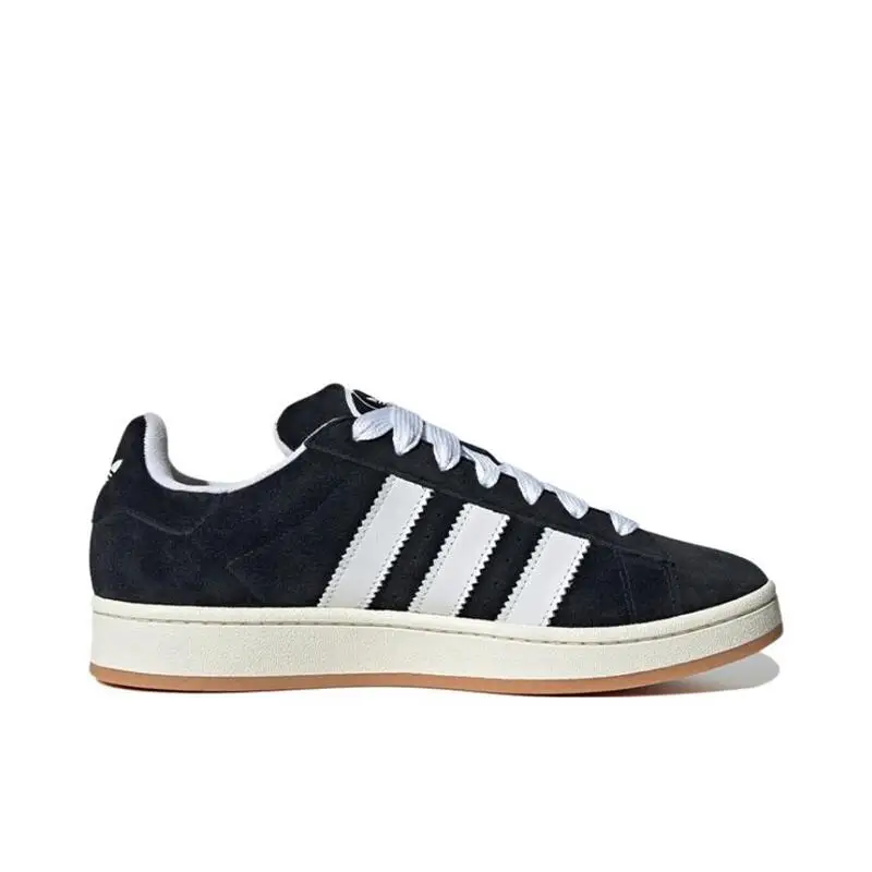 Adidas Originals Campus 00s Men's and Women's Board Shoes Retro Cushioning Breathable Lightweight Black and White