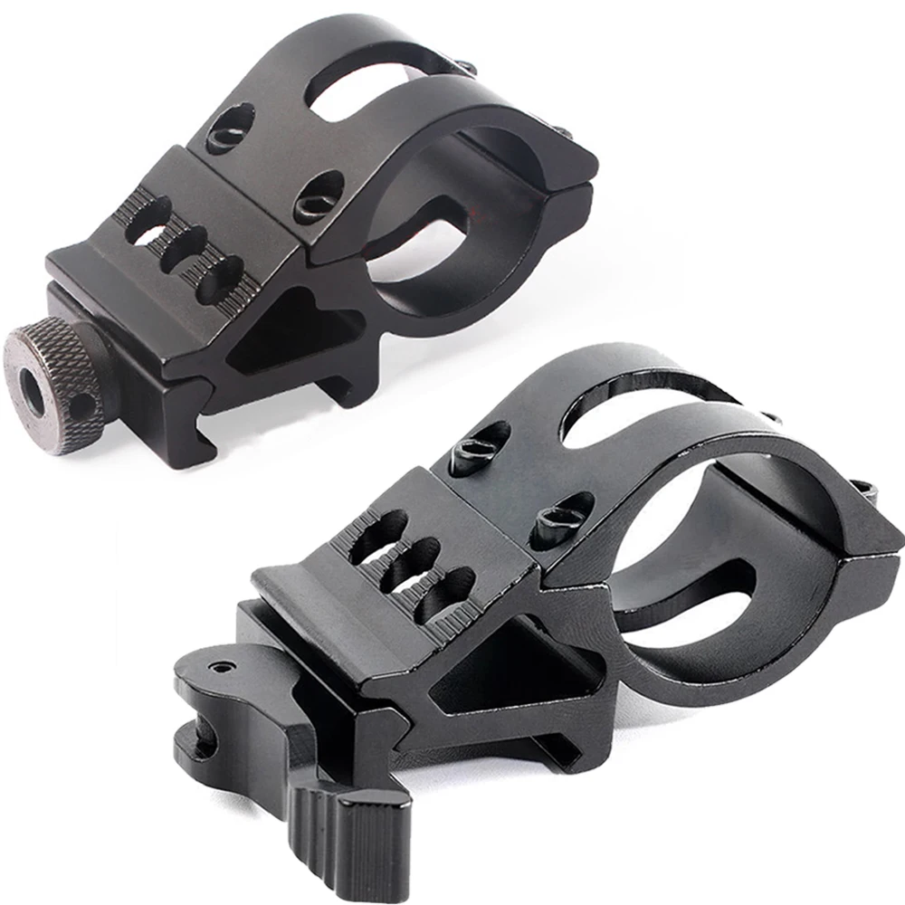 

New 25mm Scope Mounts Flashlight Torch Mounts For 20mm Standard Picatinny/Weaver Rail for Hunting Sight Outdoor Men