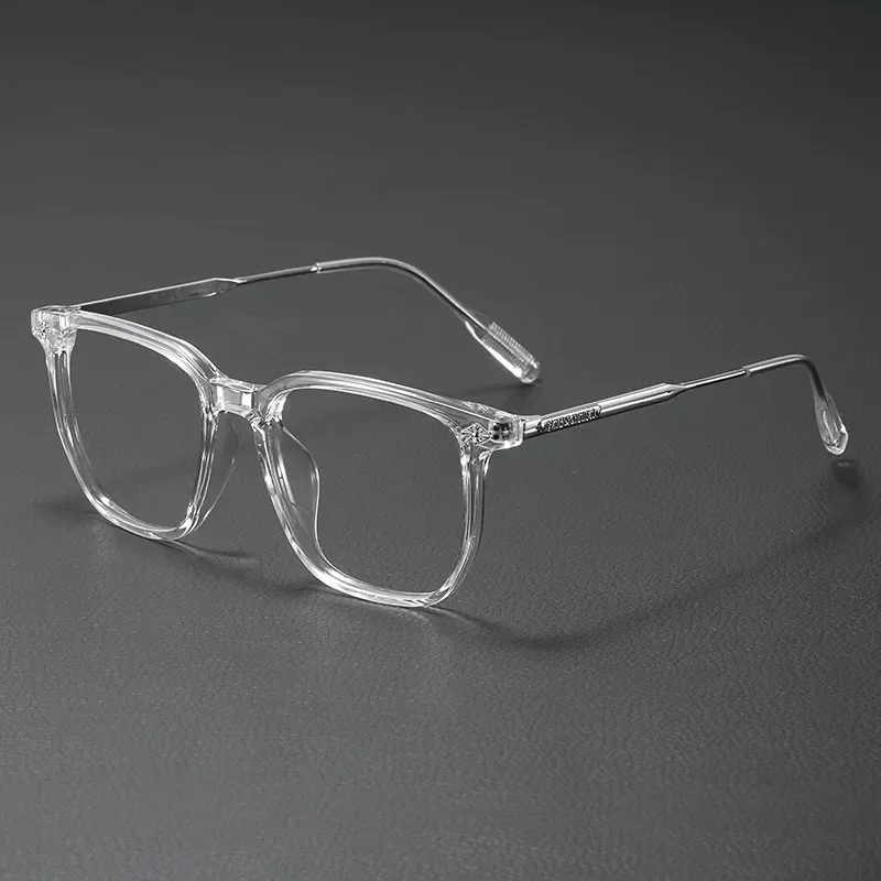 Fashion Optical Glasses Frame Women Anti Blue Light Men Business Large Square Eyeglasses Vintage Prescription Eyewear image 5