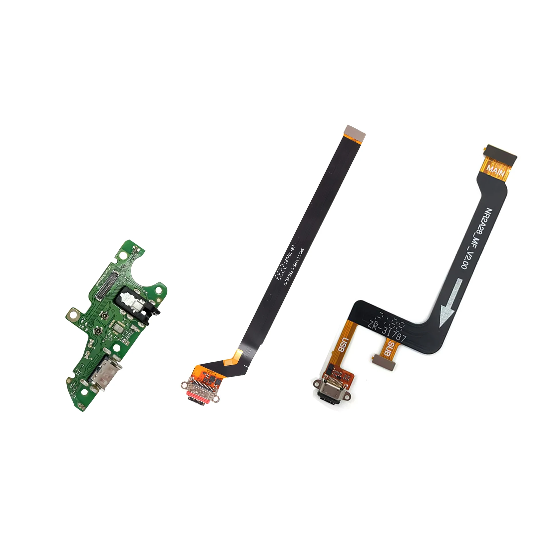 For Nokia C22 G22 G42 G60 G400 T20 X30 XR20 USB Charging Charger Dock Port Flex Cable Repair parts