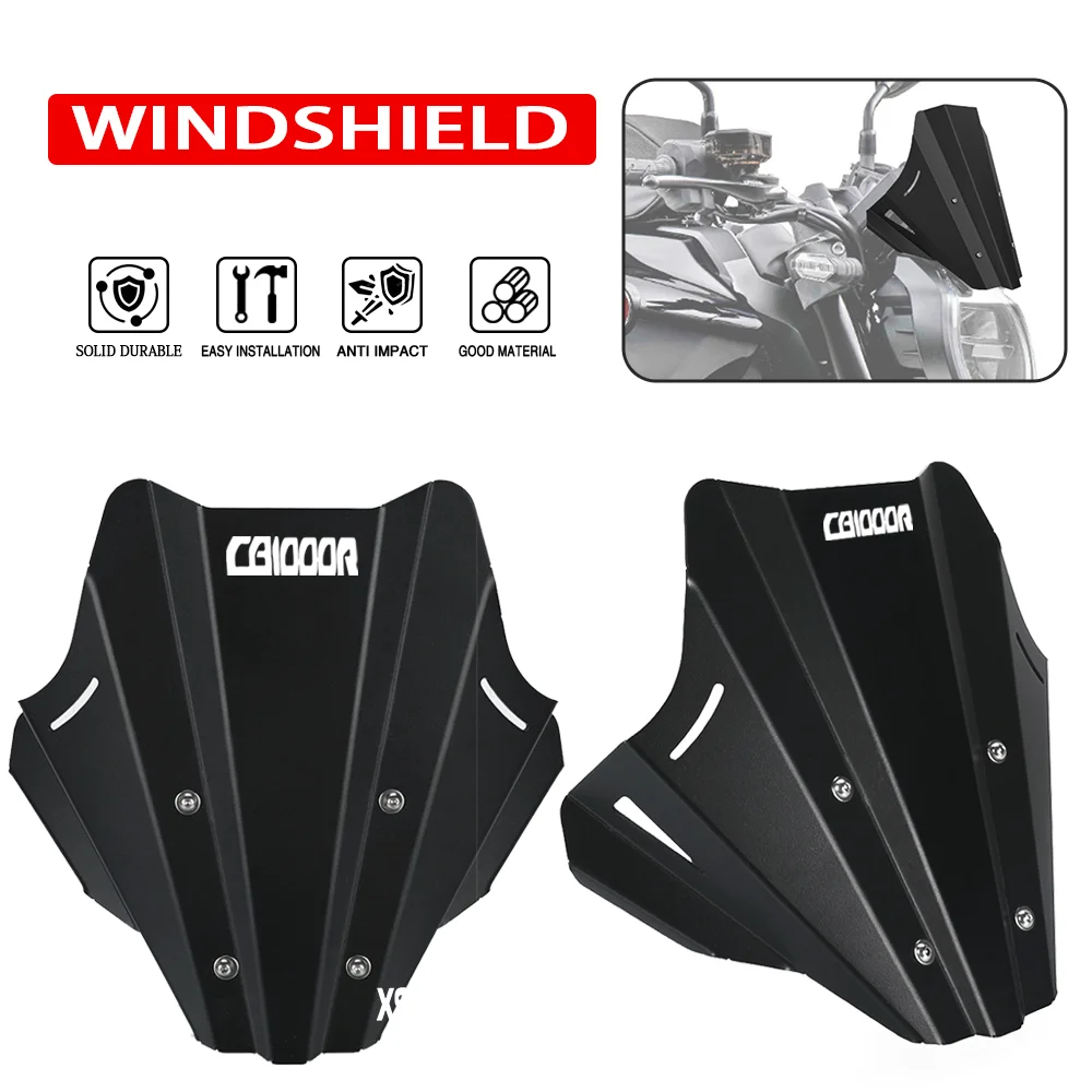 

FOR HONDA CB 1000 R CB1000R Neo Sports Cafe 2021 2022 2023 2024 CNC Windscreen Windshield Wind Deflector Screen Cover Motorcycle
